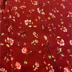 Old Navy | One Pieces | Baby Girls Red Floral Sleeper | Poshmark